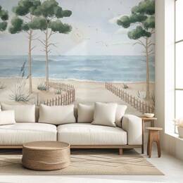 Papier peint les landes 364x270 cm