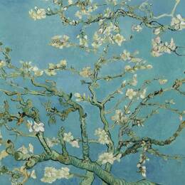 Tableau vincent van gogh imprimé sur toile 90x60 cm