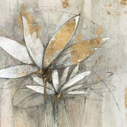 Tableau de fleurs fleurs du vent  imprimé sur toile 90x60 cm