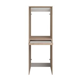 Meuble machine à laver effet bois
