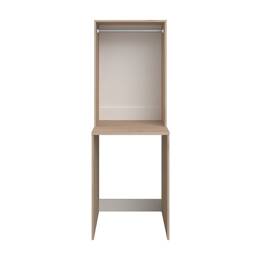 Meuble machine à laver effet bois