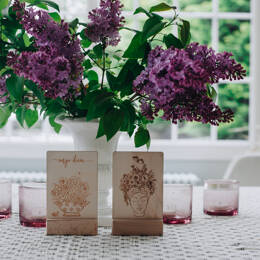 Les Cartes Postales en Bois Bloom