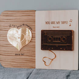 Affiches en bois personnalisables: les Amoureuses