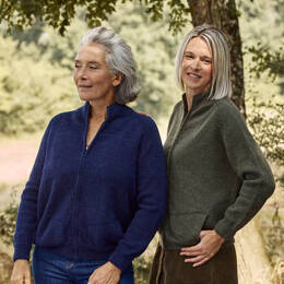 Gilet en laine alpaga pour femme