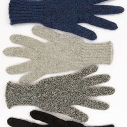 Gants duvet de mohair et yack mixtes