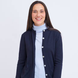 Cardigan a poches laine merinos pour femme