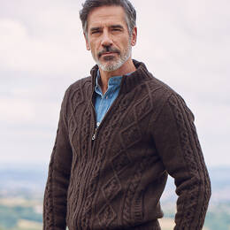 Veste laine yack pour homme