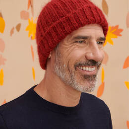 Bonnet laine mohair homme