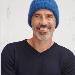 Bonnet laine mohair homme