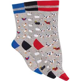 Chaussettes coton bio fantaisie