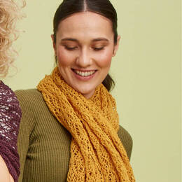 Foulard carré en lin