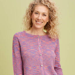 Gilet en coton bio dentelle