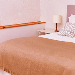 Couverture laine mohair grand lit 2 places