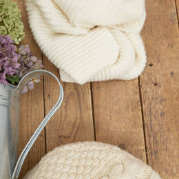 Echarpe laine recyclee mixte