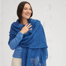 Étole séduction laine mohair et soie pour femme