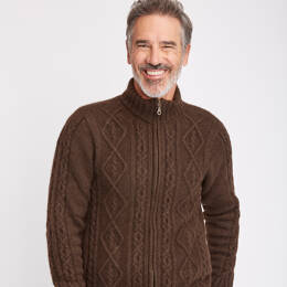 Veste laine yack pour homme