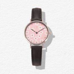 Montre Rose  - Fabriqué en France -  Montre Écoresponsable