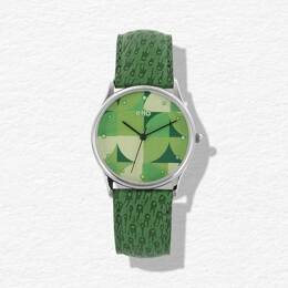 Montre Verte - Montre Française - eHo