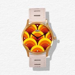 Montre Française - Montre Blanche - Sixties - eHo