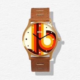 Montre Française - Montre Marron - eHo