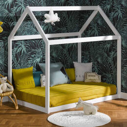 Lit cabane 90x140 évolutif ELLY