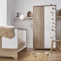 Chambre bébé Complète SALTO - Chêne