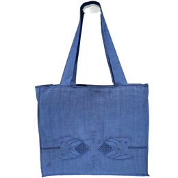 SAC BRODÉ Nuit Bleue 006