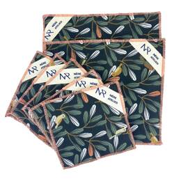 Semainier Cotons- lingettes lavables  BÉNÉDICTE