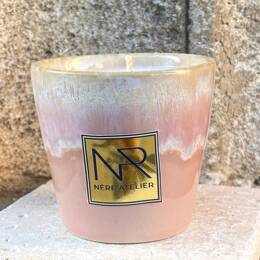 Bougie PORTOFINO Rose - Voyage Boréal: Conifère/boisé/santal