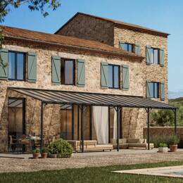 Pergola en Aluminium Harmonie - 3X10M