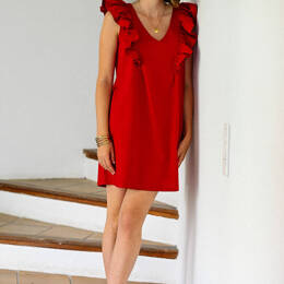 Robe Fanny Rouge — 38