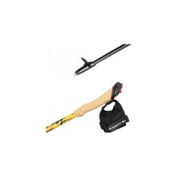 Batons ski de fond 100  carbone  oxygene xc100