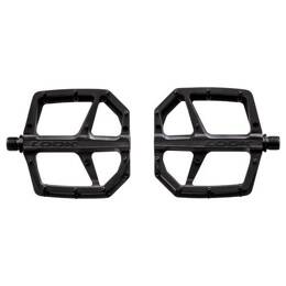 Paire de pedales plates look trail roc  noir