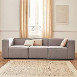 Canapé modulable ARIA | Cendre - Kipli