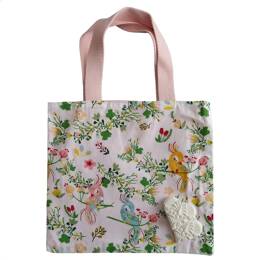 P'tit tote bag enfant réversible Oiseaux de paradis