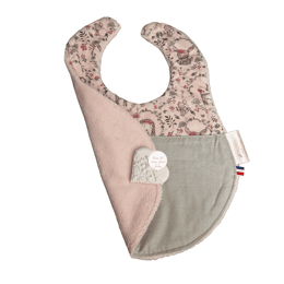 Trio de bavoir bébé doux animaux