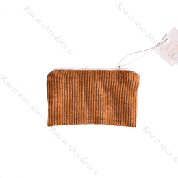 Pochette porte-monnaie plume