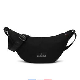 Sac demi lune noir