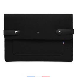 Pochette ordinateur Made in France - noire