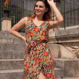 Top réversible imprimé Nusa - Ballade picturale