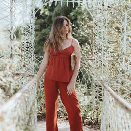 Pantalon Positano - Terracotta