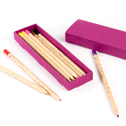 La boite de 12 crayons de couleur