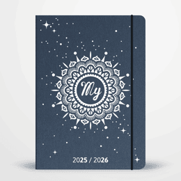 Agenda scolaire 2025 / 2026 - A5 souple - compatible jaquette liseuse