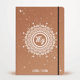 Agenda scolaire 2025 / 2026 - A5 souple - compatible jaquette liseuse