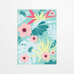 Carte postale - Claire Priou - Tropical 1