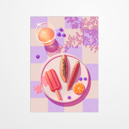 Carte postale - Lauriea - Glace