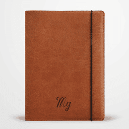 La jaquette de protection A5 - En simili-cuir végane