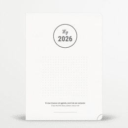 Agenda My 2026 - Recharge pour organiseur A5