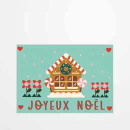 Carte postale - Cité Candide  - Joyeux Noël