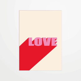 Carte postale - Cité Candide - Love